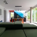 公寓 Luxury Penthouse, Exclusive Design & Private Garage 米兰